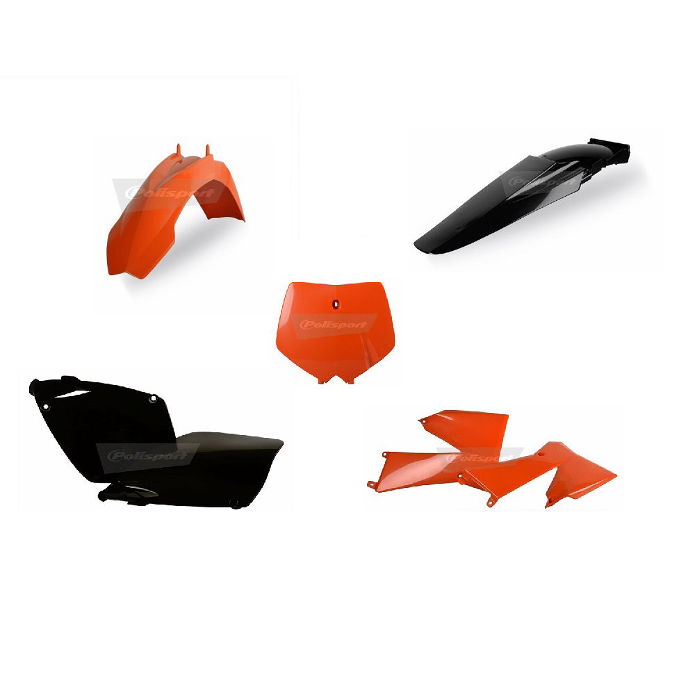 POLISPORT BOX KIT KTM SX01-02, EXC03  OEM