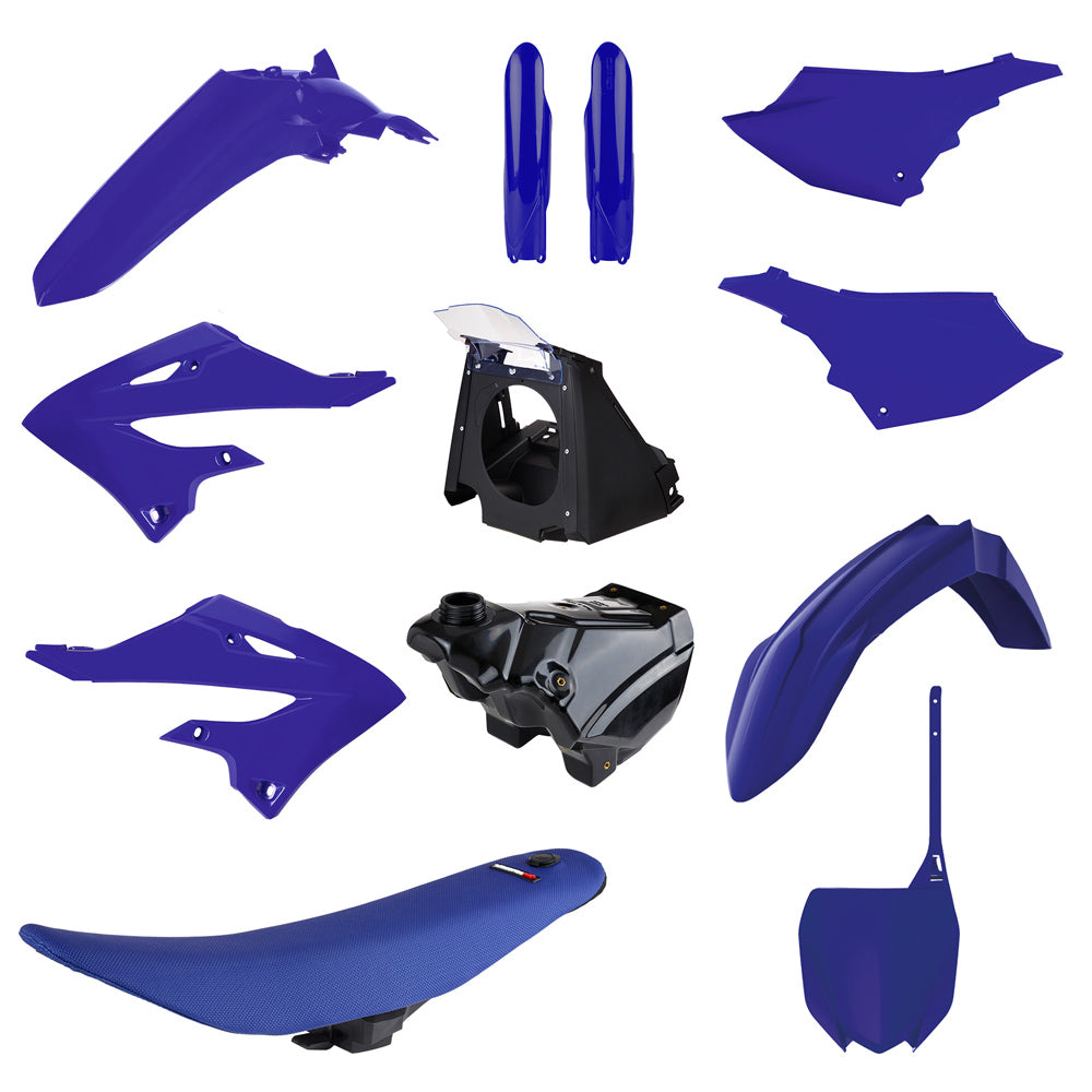 Polisport BOX KIT YAMAHA YZ125/250 02-21, RESTYLE KIT 3 INC TANK & SEAT (22-26)  OEM26 