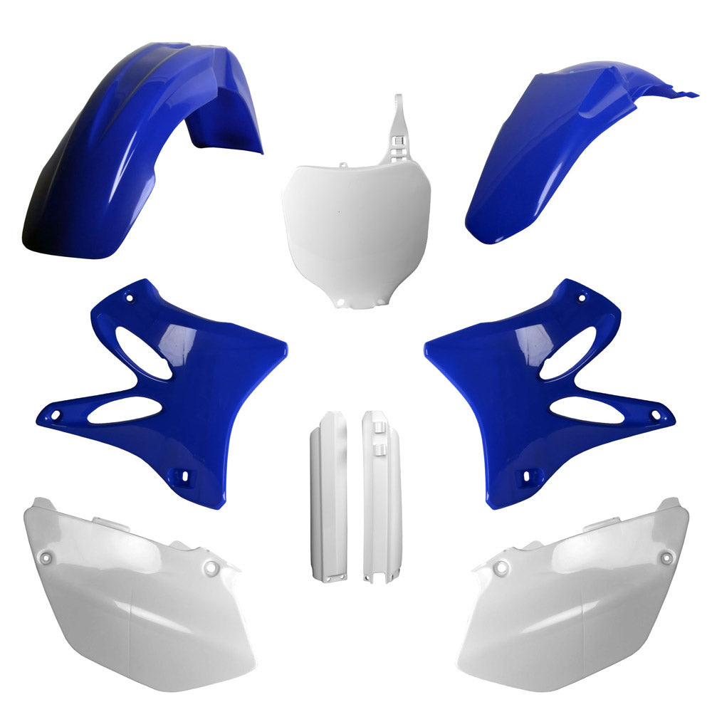 POLISPORT BOX KIT INC FORK GUARDS YAMAHA YZ125/250 02-04  OEM