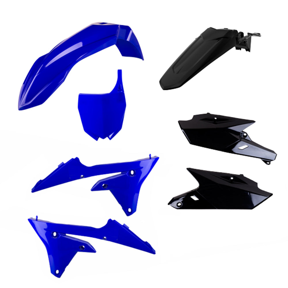 POLISPORT BOX KIT YAMAHA YZ250F 14-18, YZ450F 14-17 BLUE/BLACK  BLUE