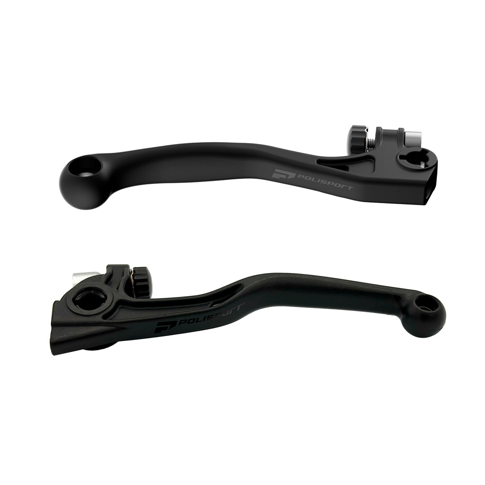 POLISPORT APT LEVER KIT BETA 125-300RR 13-25, 350-500RR 12-25, TM125-450 10-18  BLACK