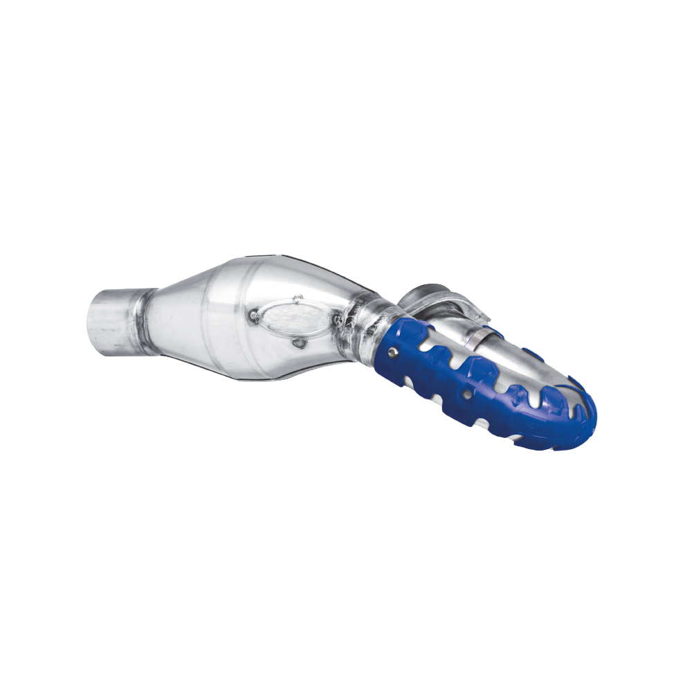 POLISPORT ARMADILLO HEAD PIPE GUARD SHORT  BLUE