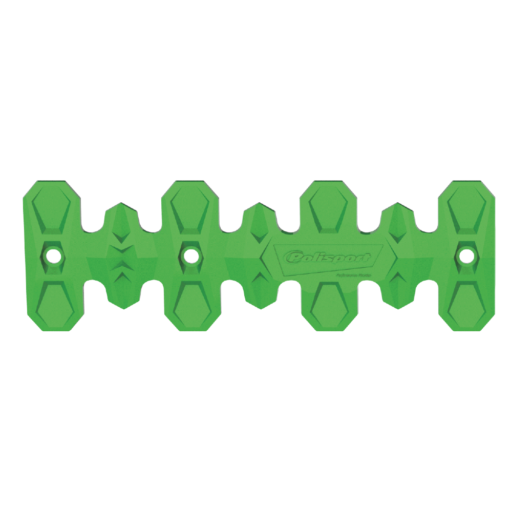 POLISPORT ARMADILLO HEAD PIPE GUARD SHORT  GREEN