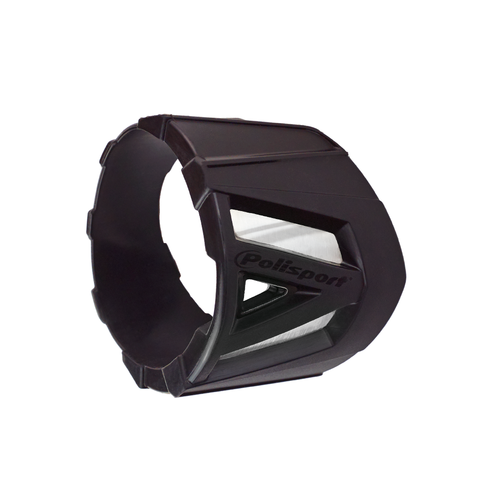 POLISPORT SILENCER PROTECTOR 4 STROKE BLACK  BLACK