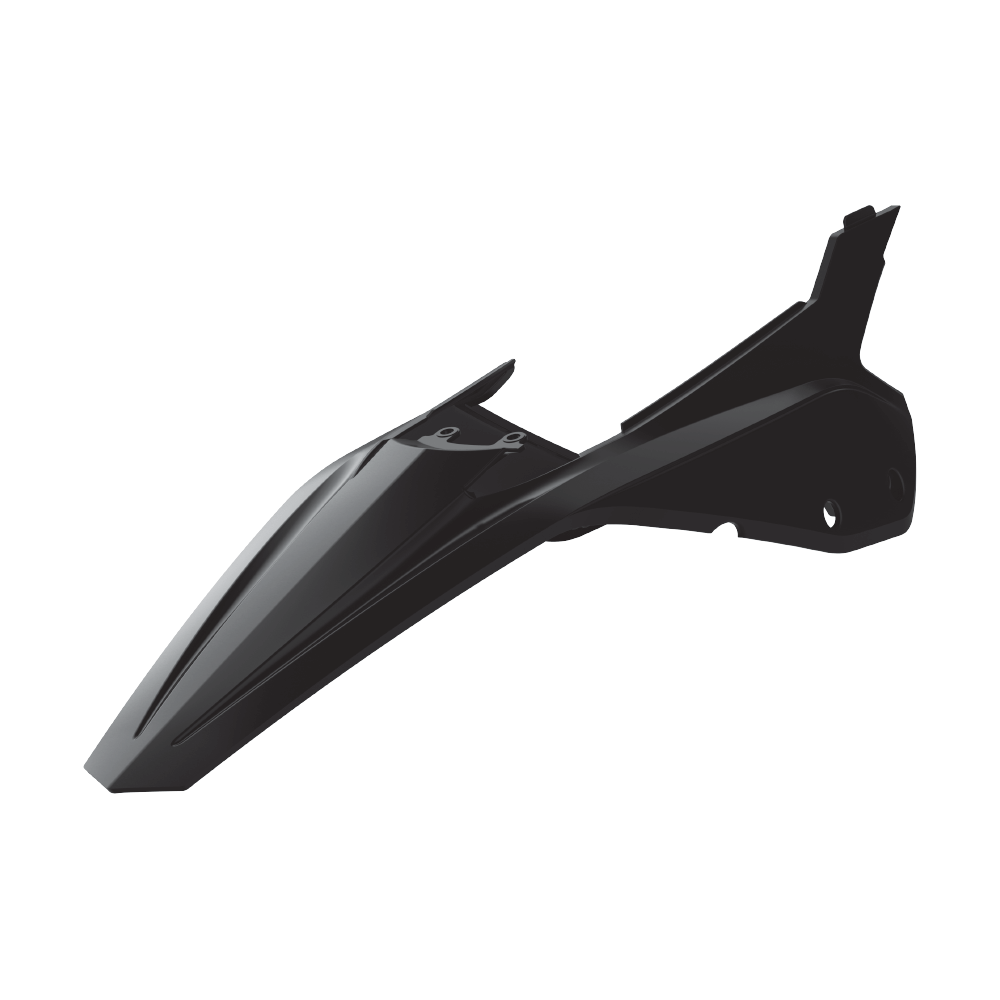 POLISPORT REAR FENDER/SIDE PANEL BETA 125-300RR, 350-480RR 20-24, X-TRAINER 23-24  BLACK