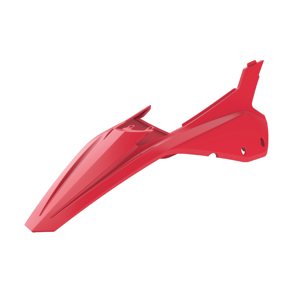 POLISPORT REAR FENDER/SIDE PANEL BETA 125-300RR, 350-480RR 20-24, X-TRAINER 23-24  RED