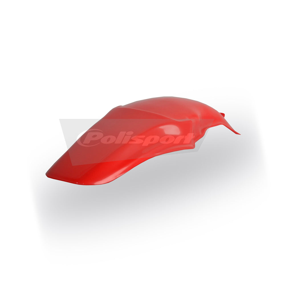 POLISPORT REAR FENDER HONDA CR85 03-07 RED 04 (NOT DRILLED)  RED