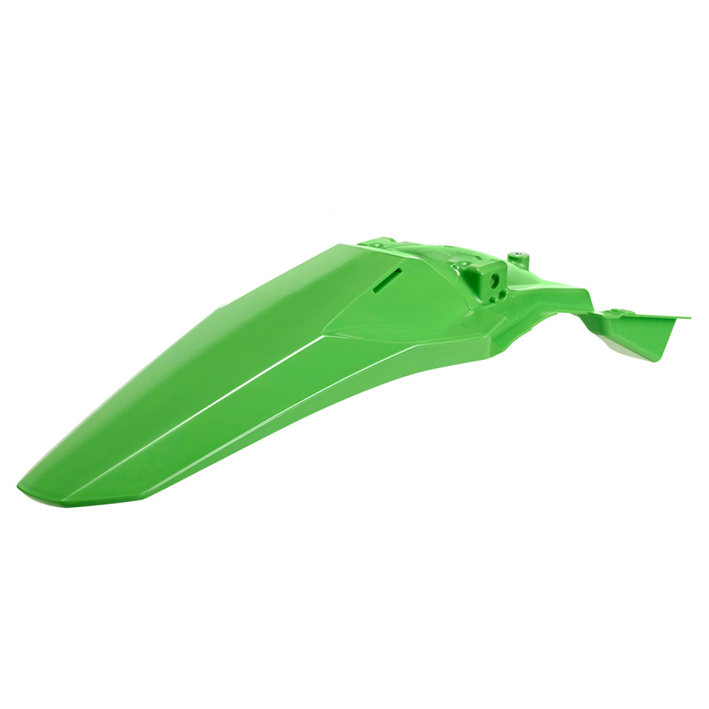 POLISPORT REAR FENDER KAWASAKI KX250F/X 2025, KX450F/X 24-25 GREEN  GREEN