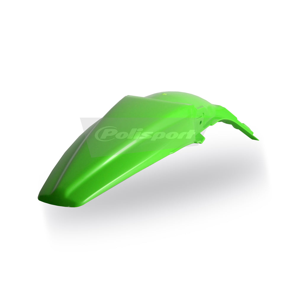 POLISPORT REAR FENDER KAWASAKI KX250F 09-12 KX450F 09-11  GREEN