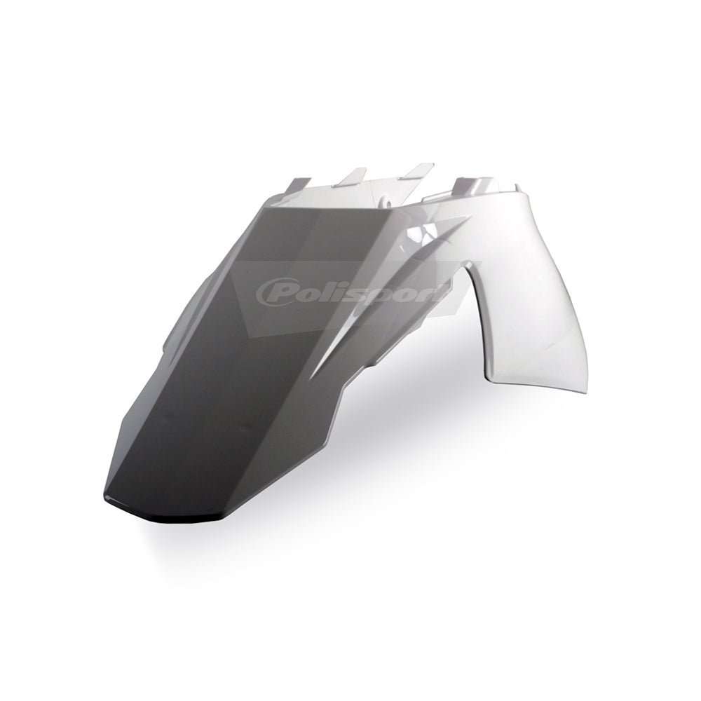 POLISPORT REAR FENDER/SIDE PANEL GAS GAS EC125-450 07-09  WHITE