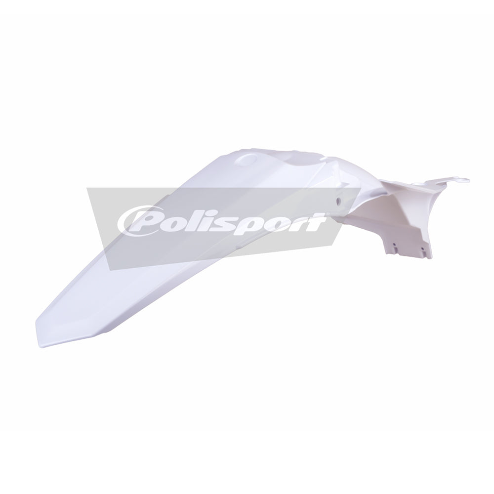 POLISPORT REAR FENDER YAMAHA YZ250F 14-18, YZ450F 14-17  WHITE