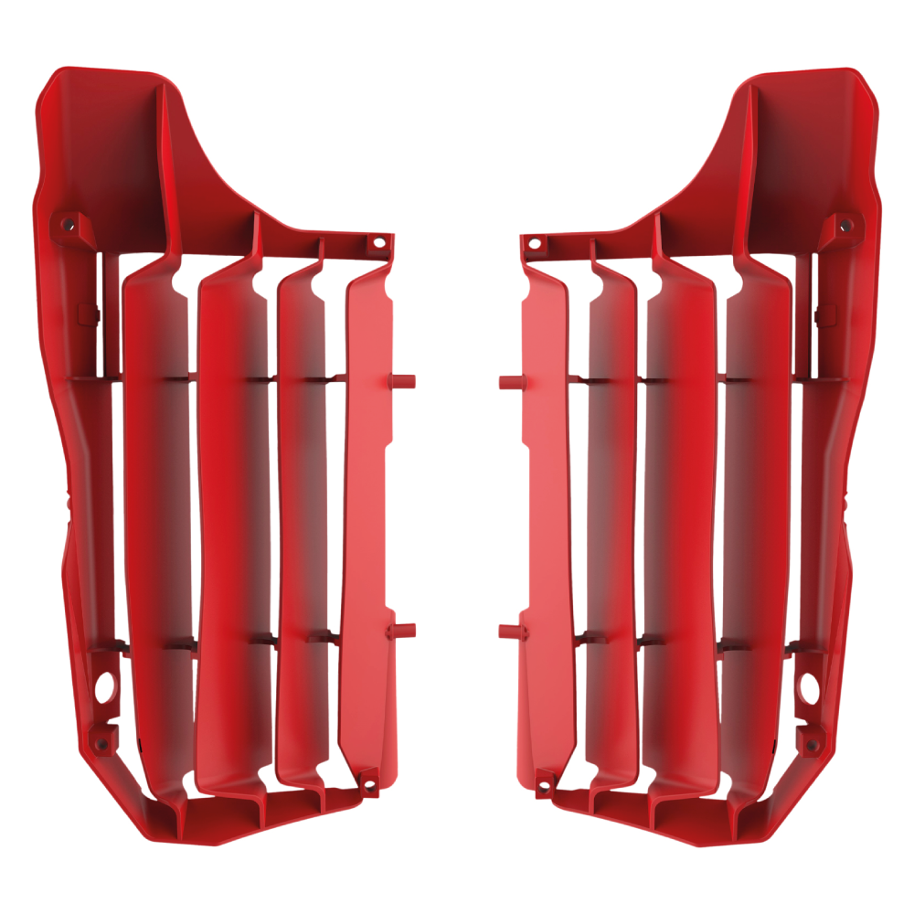 POLISPORT RAD LOUVRES HONDA CRF250R/RX 20-21  RED