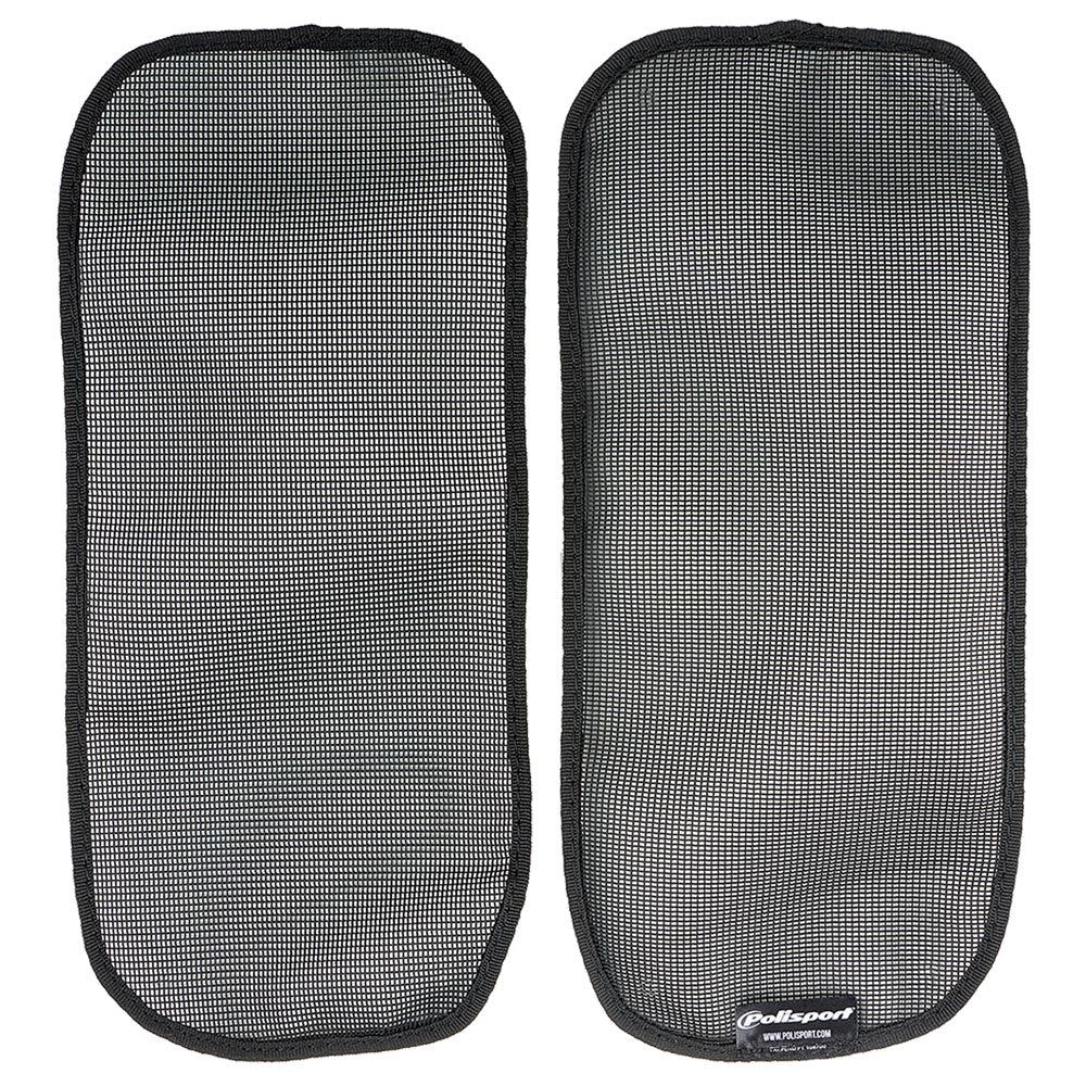 POLISPORT MESH COVERS FOR RAD LOUVRES YAMAHA YZ125-250 05-21, YZ125X-250X 16-22  BLACK