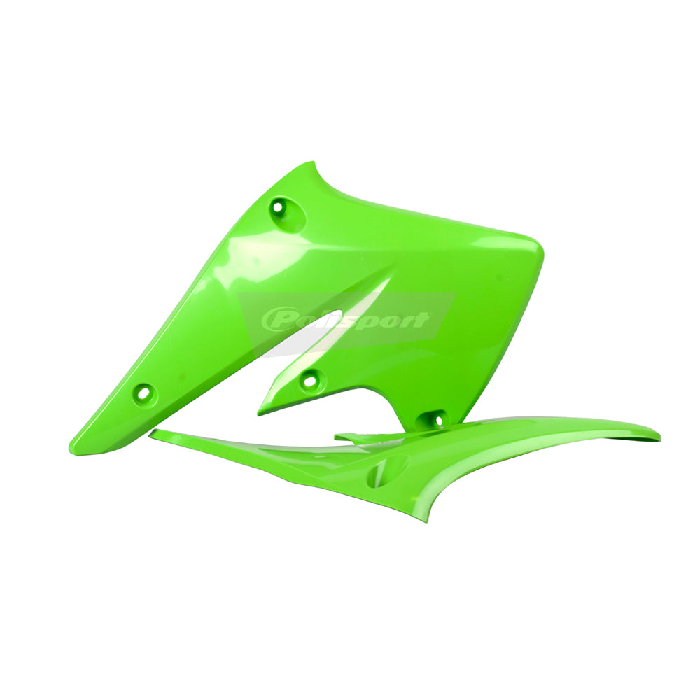 POLISPORT RAD SCOOP KAWASAKI KX250F 04-05  GREEN