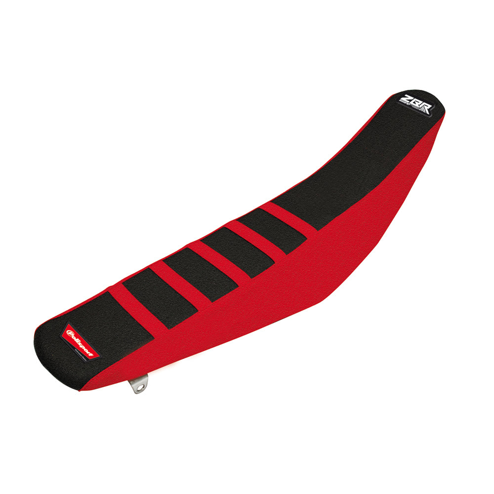 POLISPORT SEAT COVER ZEBRA HONDA CRF250R 18-21, CRF450R 17-20 RED/BLACK  RED