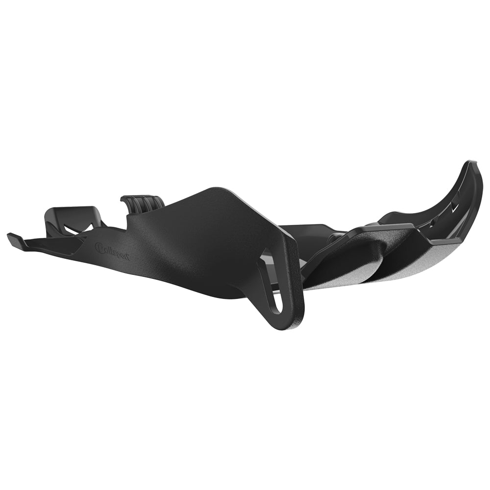 POLISPORT SKID PLATE INC LINKAGE PROTECTION KTM/HQV SX250 06-16, TC250 14-16, TE250-300 14-16 BLACK  BLACK