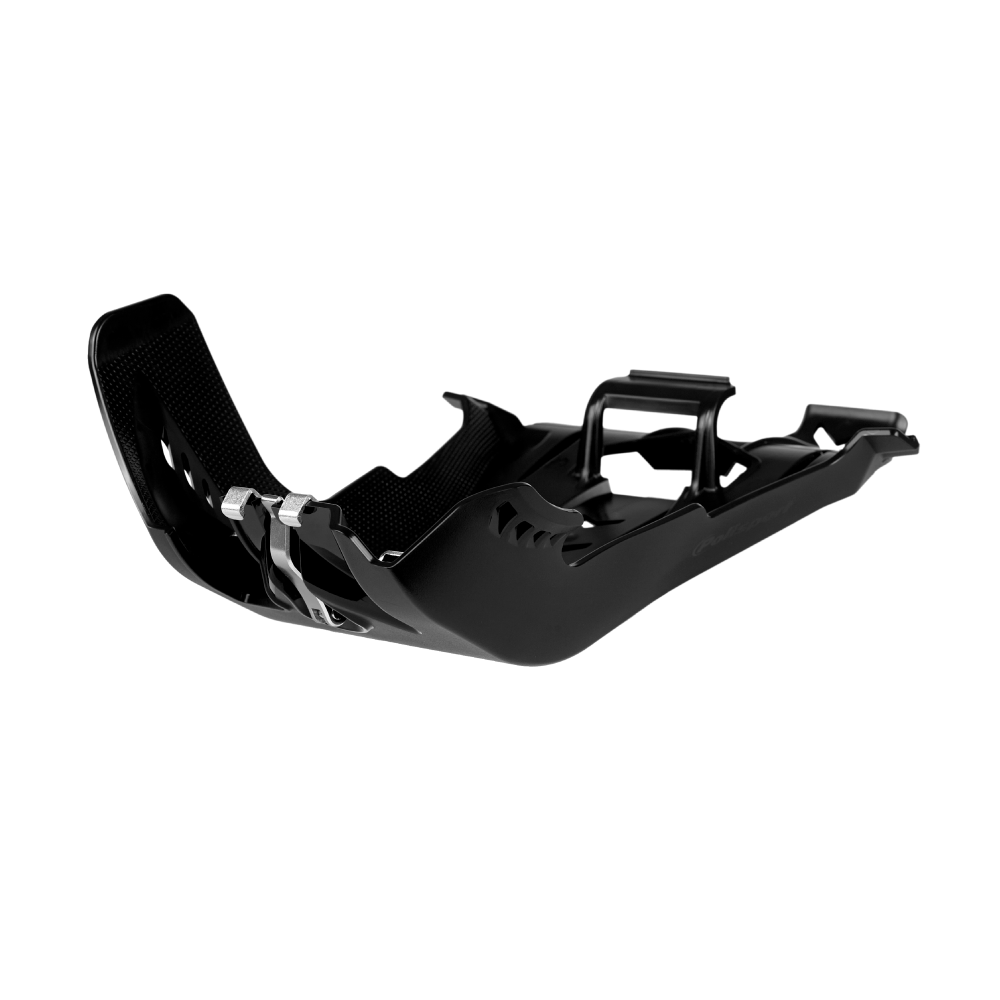 POLISPORT SKID PLATE INC LINKAGE PROTECTION BETA 250-300RR/X-PRO 20-25  BLACK