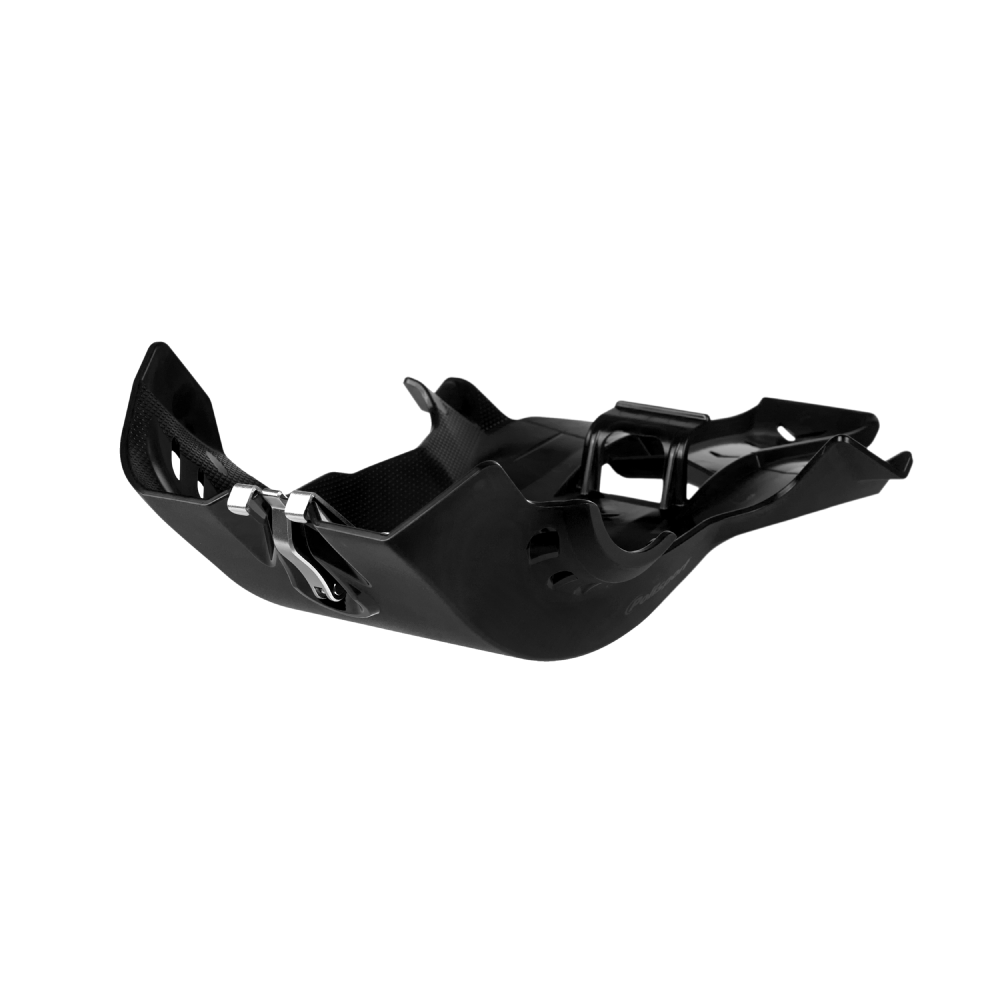 POLISPORT SKID PLATE INC LINKAGE PROTECTION SHERCO SE-F 250-300 12-24  BLACK