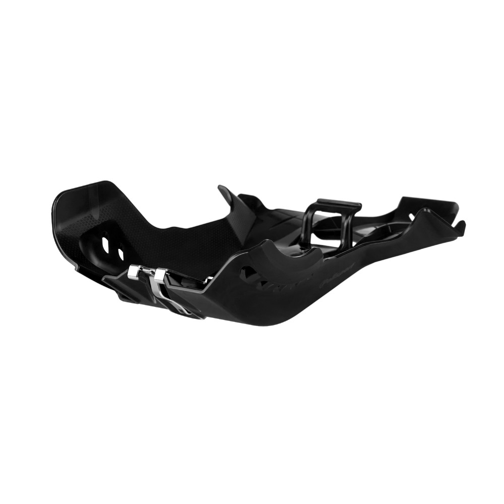 POLISPORT SKID PLATE INC LINKAGE PROTECTION SHERCO SE-R 250-300 14-25  BLACK