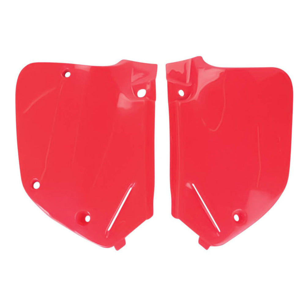 POLISPORT SIDE PANEL HONDA CR125 93-94, CR250 92-94, CR500 91-01  FLUORECSENT RED  FLUORESCENT RED