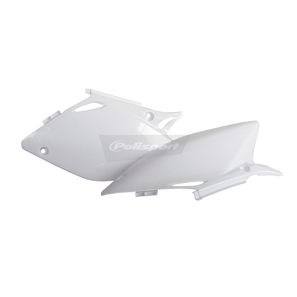 POLISPORT SIDE PANEL HONDA CRF450R 02-04  WHITE