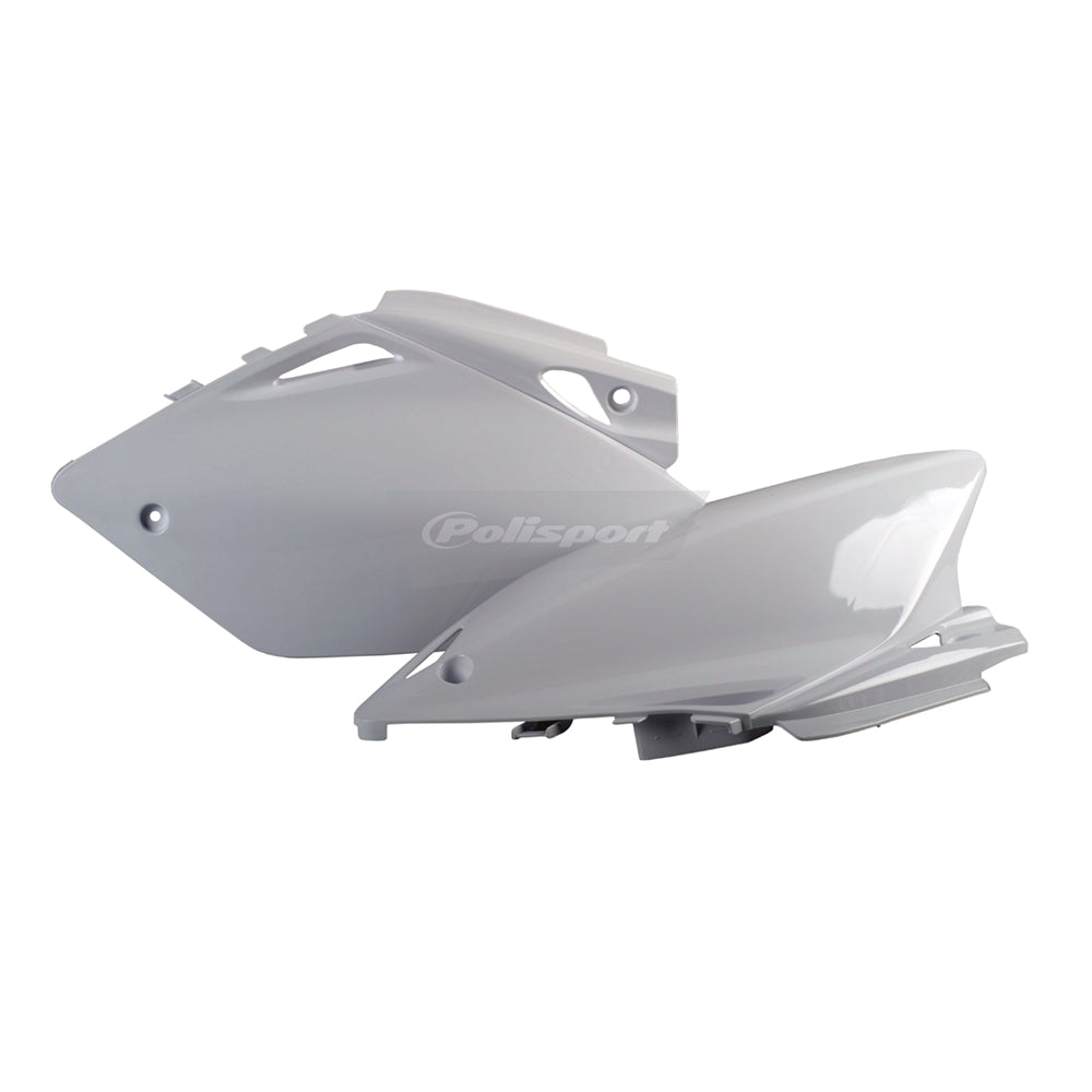 POLISPORT SIDE PANEL HONDA CRF450R 05-06  WHITE