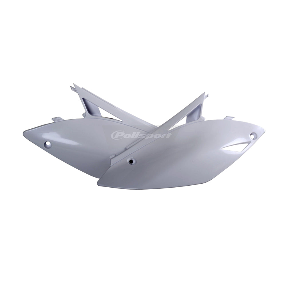 POLISPORT SIDE PANEL KAWASAKI KX250F 09-12, KX450F 09-11  WHITE