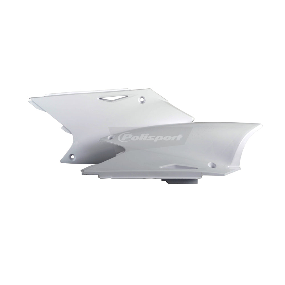 POLISPORT SIDE PANEL KAWASAKI/SUZUKI KX250F 04-05, RM-Z250 04-06 WHITE  WHITE