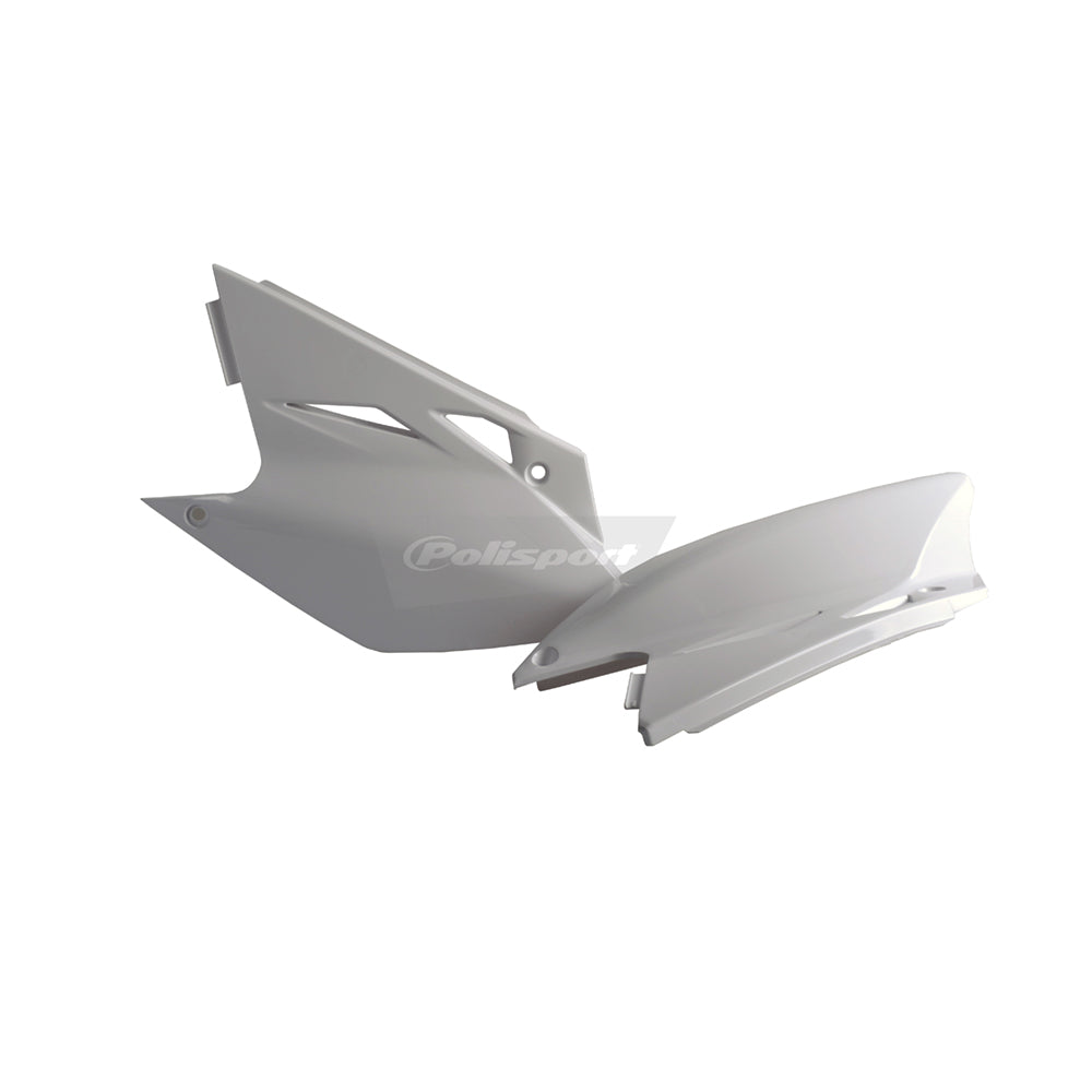 POLISPORT SIDE PANEL KAWASAKI KX250F 06-08  WHITE