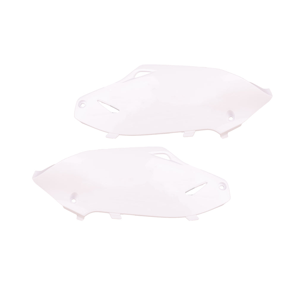 POLISPORT SIDE PANEL KAWASAKI KX250F 13-16, KX450F 12-15  WHITE