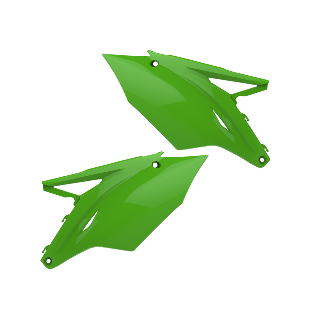 POLISPORT SIDE PANEL KAWASAKI KX250F 17-20, KX450F 16-18  GREEN