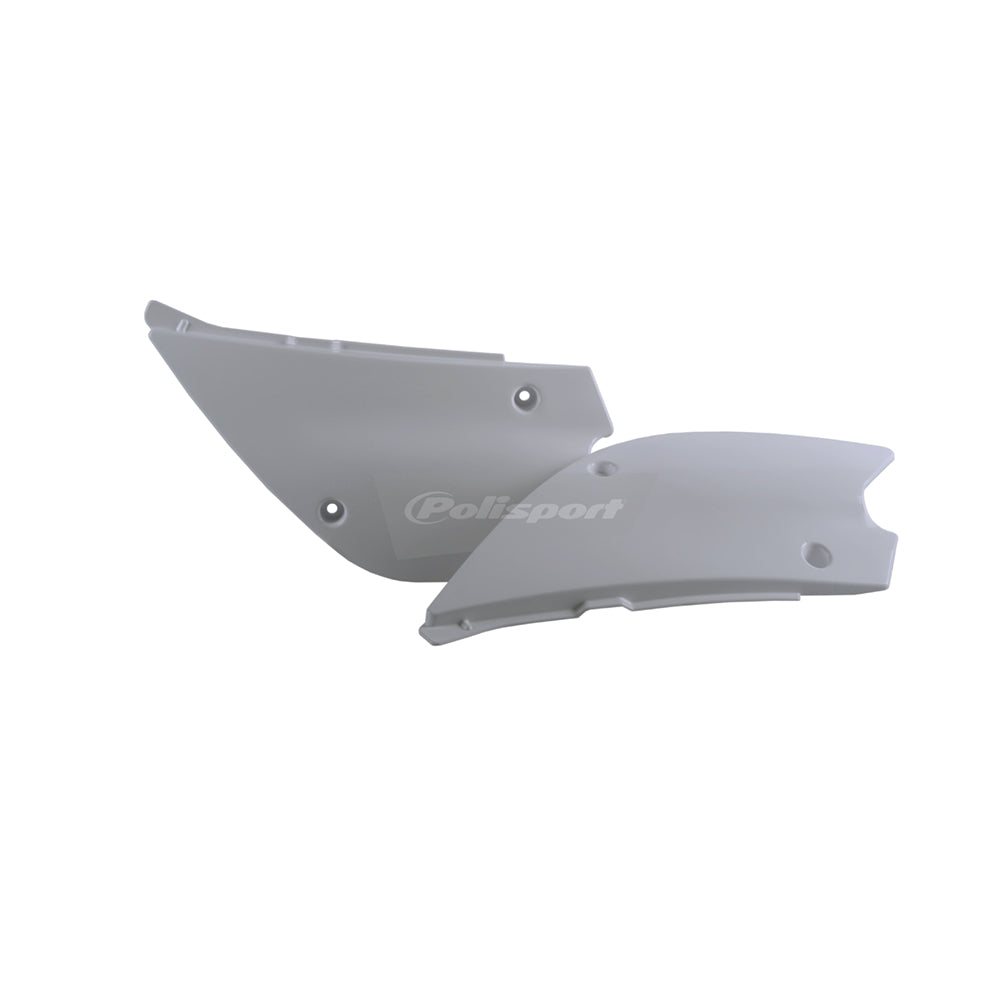POLISPORT SIDE PANEL KAWASAKI/SUZUKI KX85/100 98-13, RM100 03-08  WHITE
