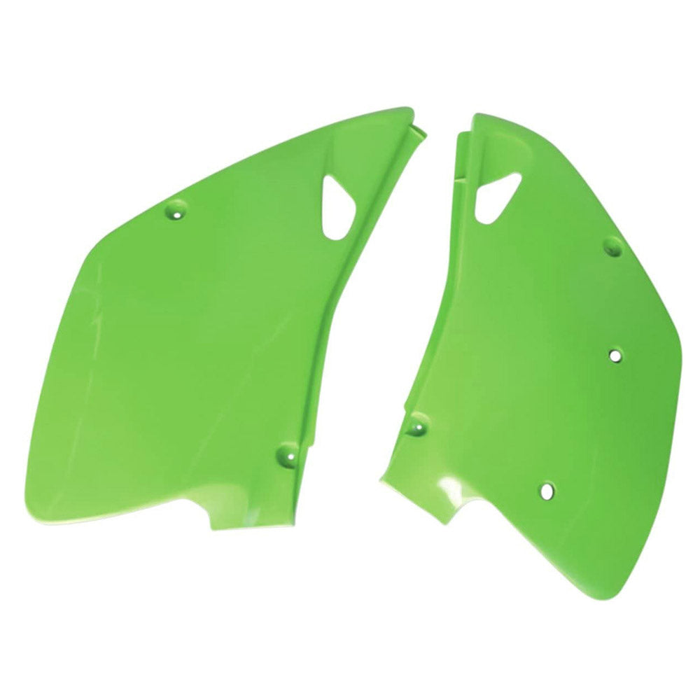 POLISPORT SIDE PANEL KAWASAKI KX125-250 92-93 GREEN  GREEN