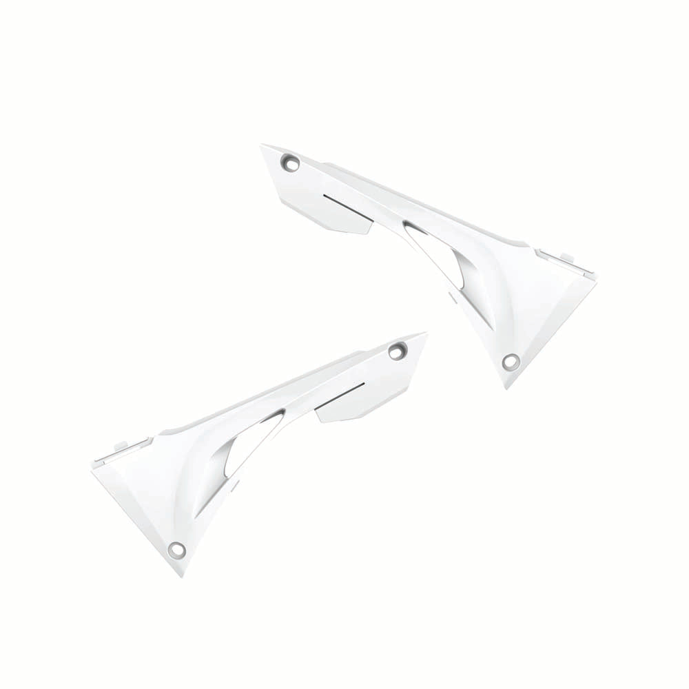 POLISPORT AIRBOX COVER PAIR HONDA CRF250R 18-21, CRF250RX 19-21, CRF450R 17-21, CRF450RX 17-20  WHITE