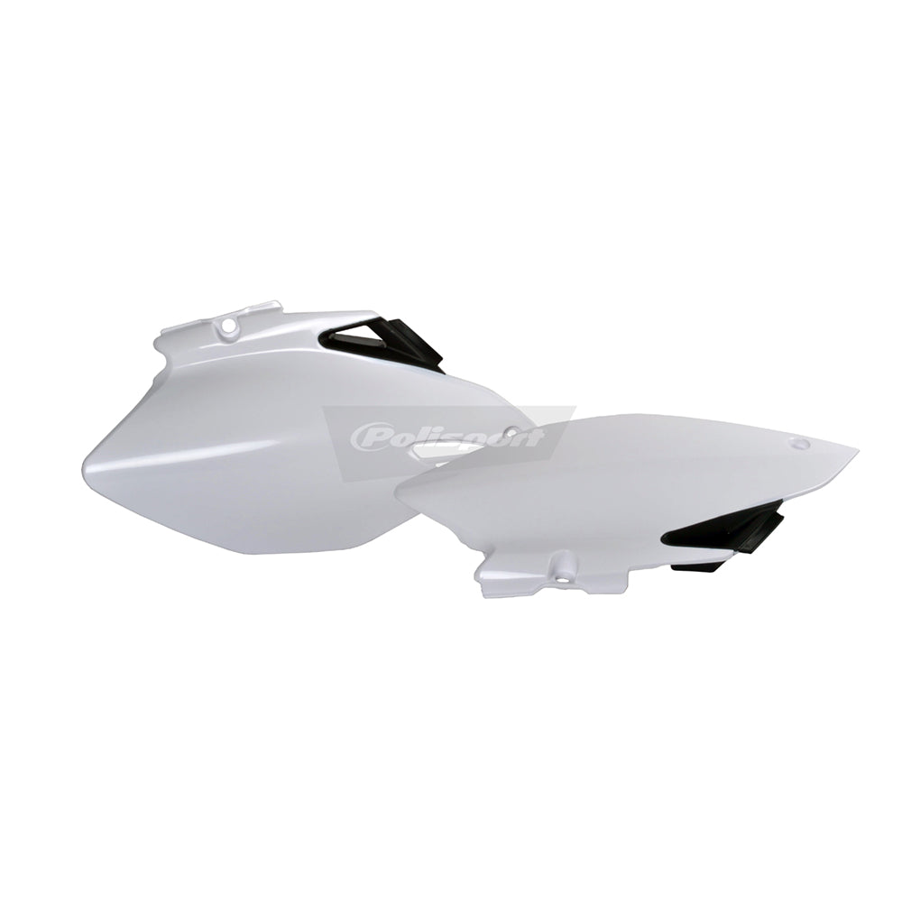 POLISPORT SIDE PANEL YAMAHA YZ250F/450F 06-09  WHITE