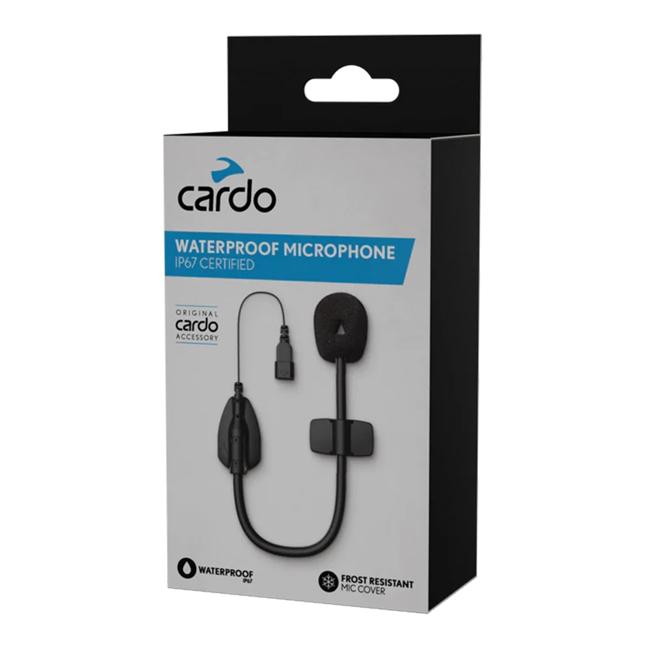 Cardo Replacement IP67 Wired Microphone Cardo Packtalk Edge, Track Communication, Wireless