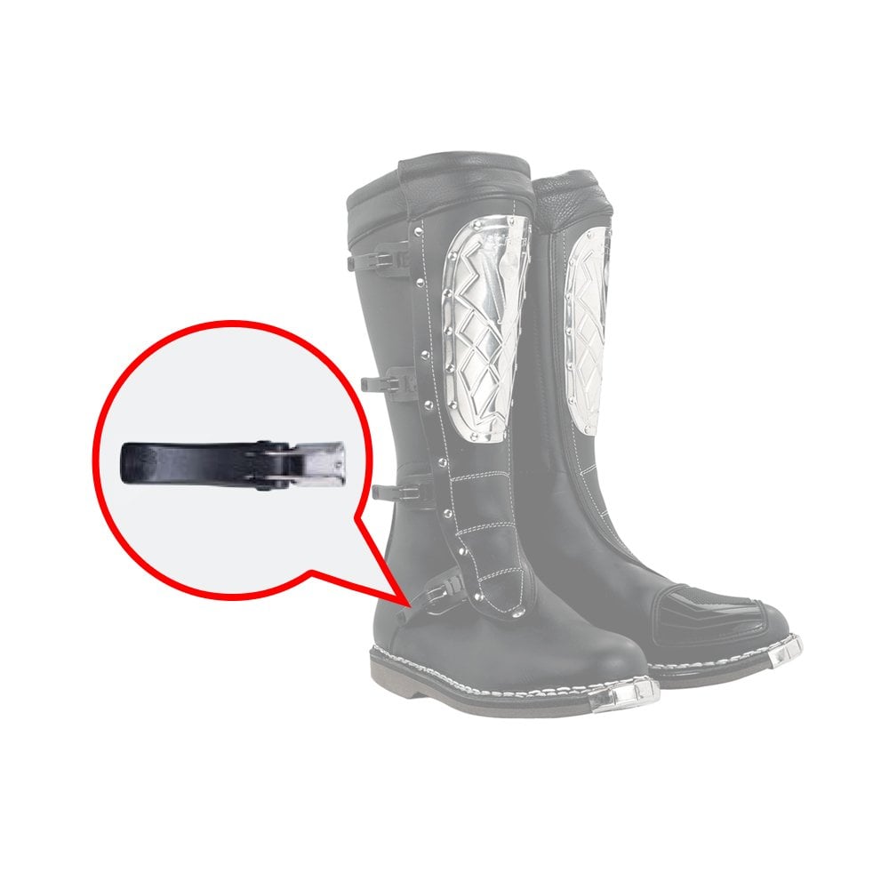 Alpinestars Supervictory / Type 4 Buckle Set - Black