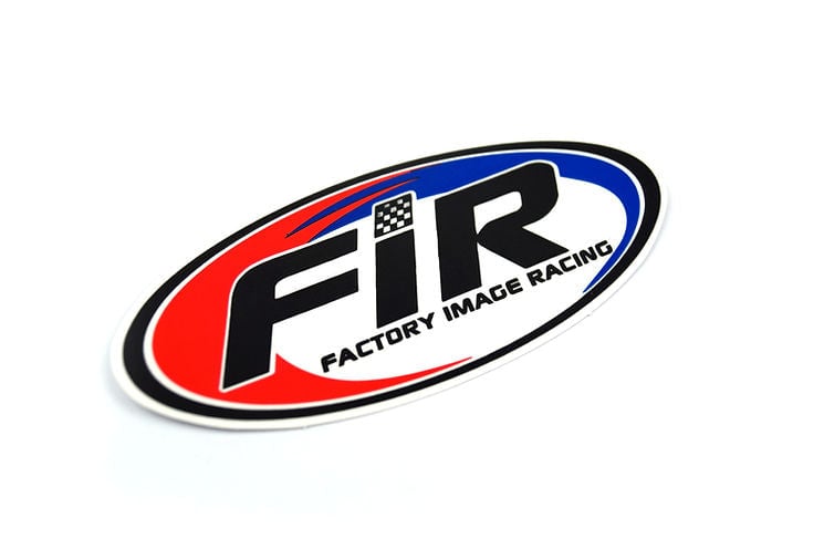 FIR FIR  (fir) Sticker Laminated Vynil - Oval 11 X 5cm