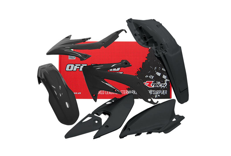 Rtech Plastics Plastic Kit CRF450X 08-19, Rtech R-kitcrx-nr0-415