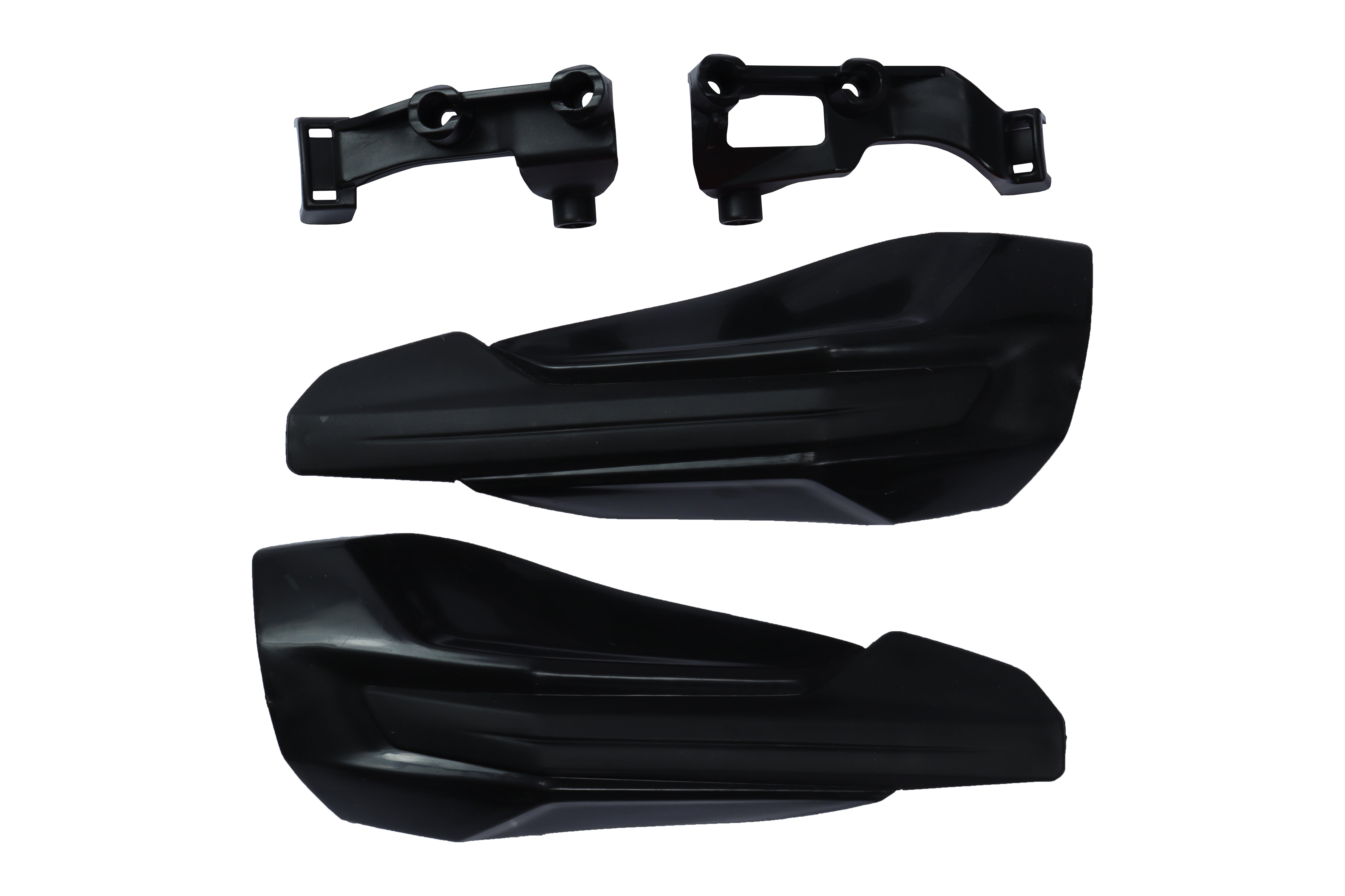 AMX Snake MX Handguards - Husqvarna / GasGas Enduro 2024-on - Black