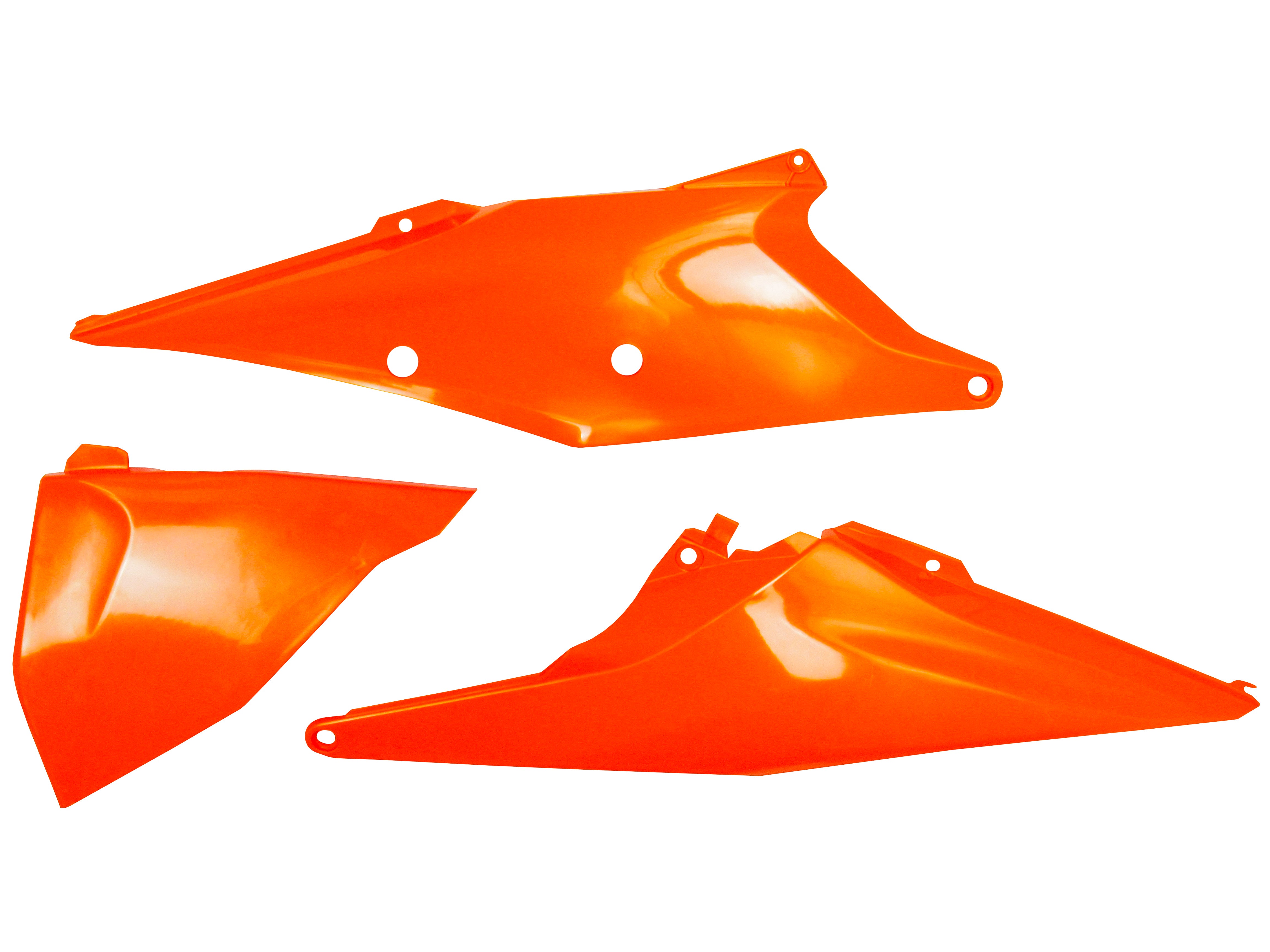 AMX Side Panels with Airbox Covers - KTM SX / SX-F 2019-2022 / EXC / EXC-F 2020-2023 - Orange