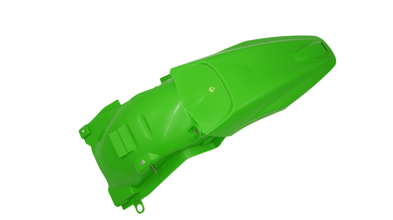 AMX Rear Fender - Kawasaki KLX450R 2008-on - Green