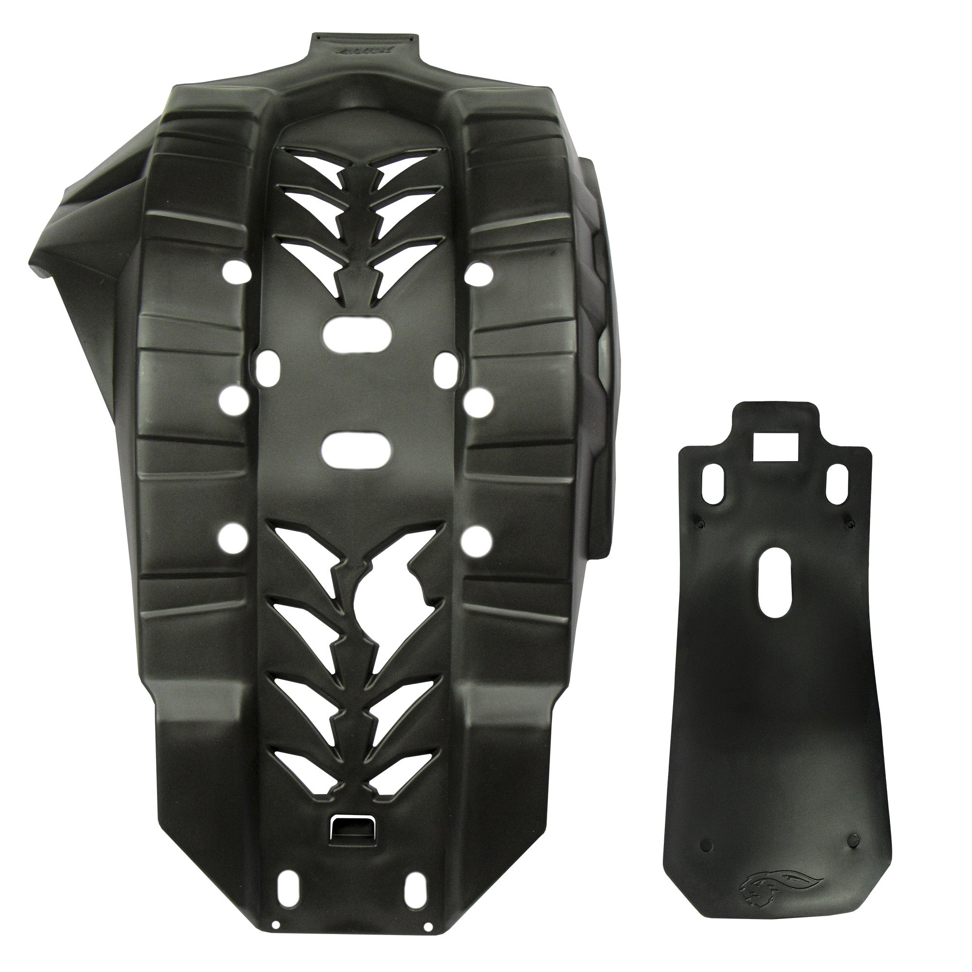 AMX Skid Plate - Kawasaki KX250F 2021-2023 / KX450F 2019-2023 - Black