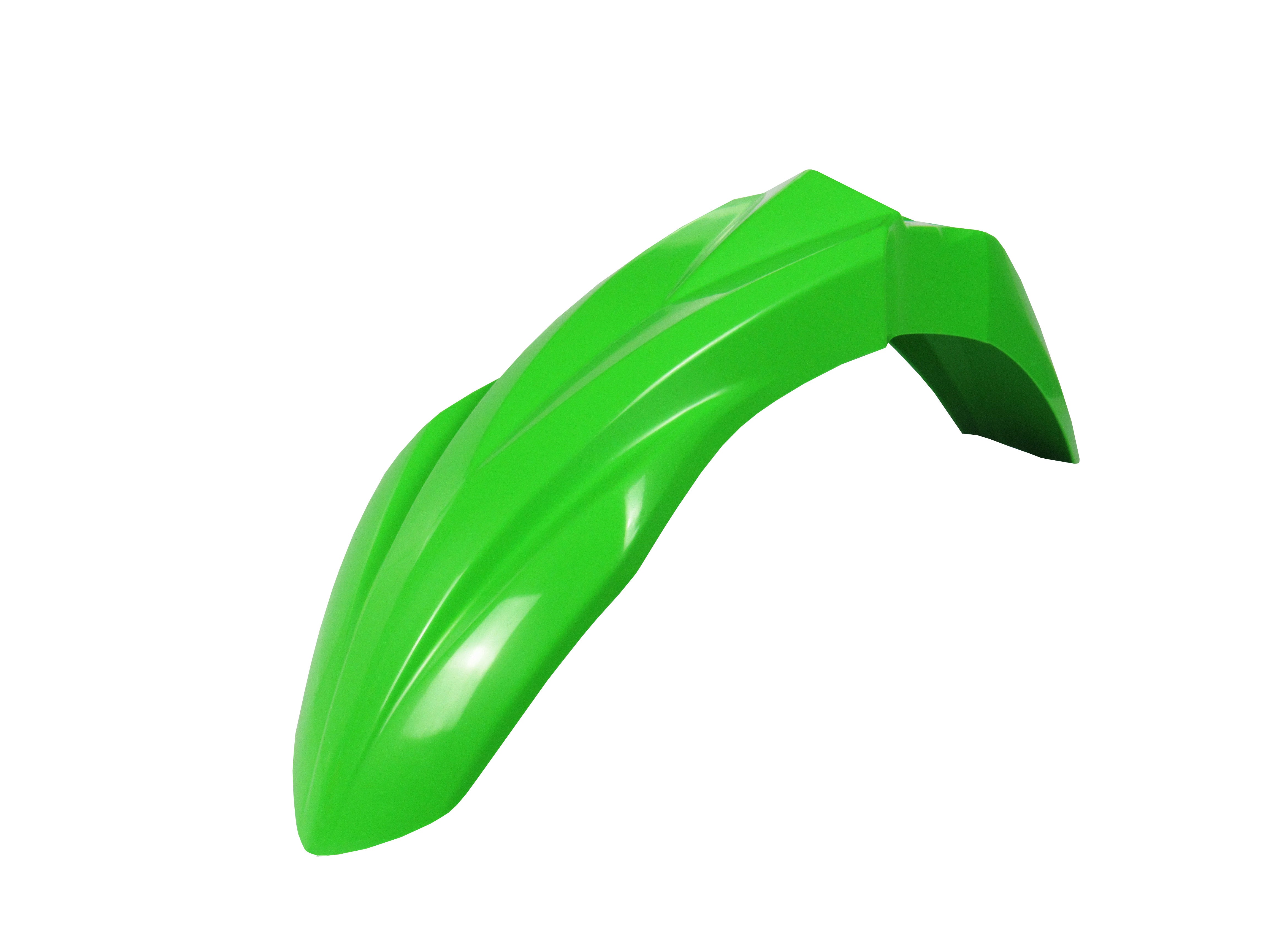 AMX Front Fender - Kawasaki KX250F 2017-2023 / KX450F 2016-2023 - Green