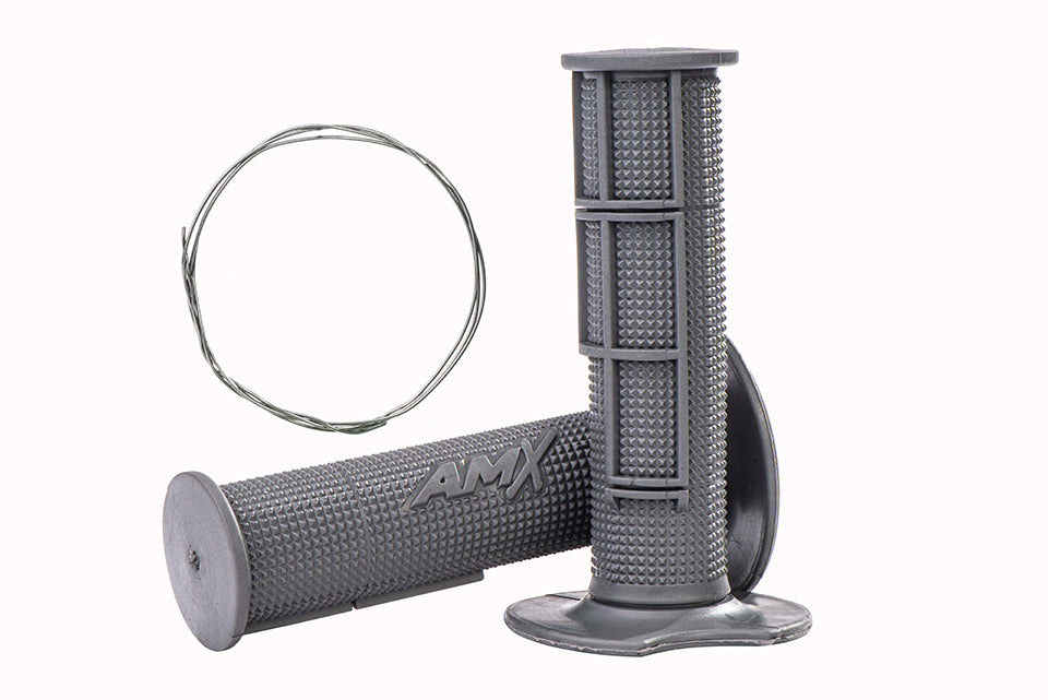AMX Pro Soft Handlebar Grips - Grey