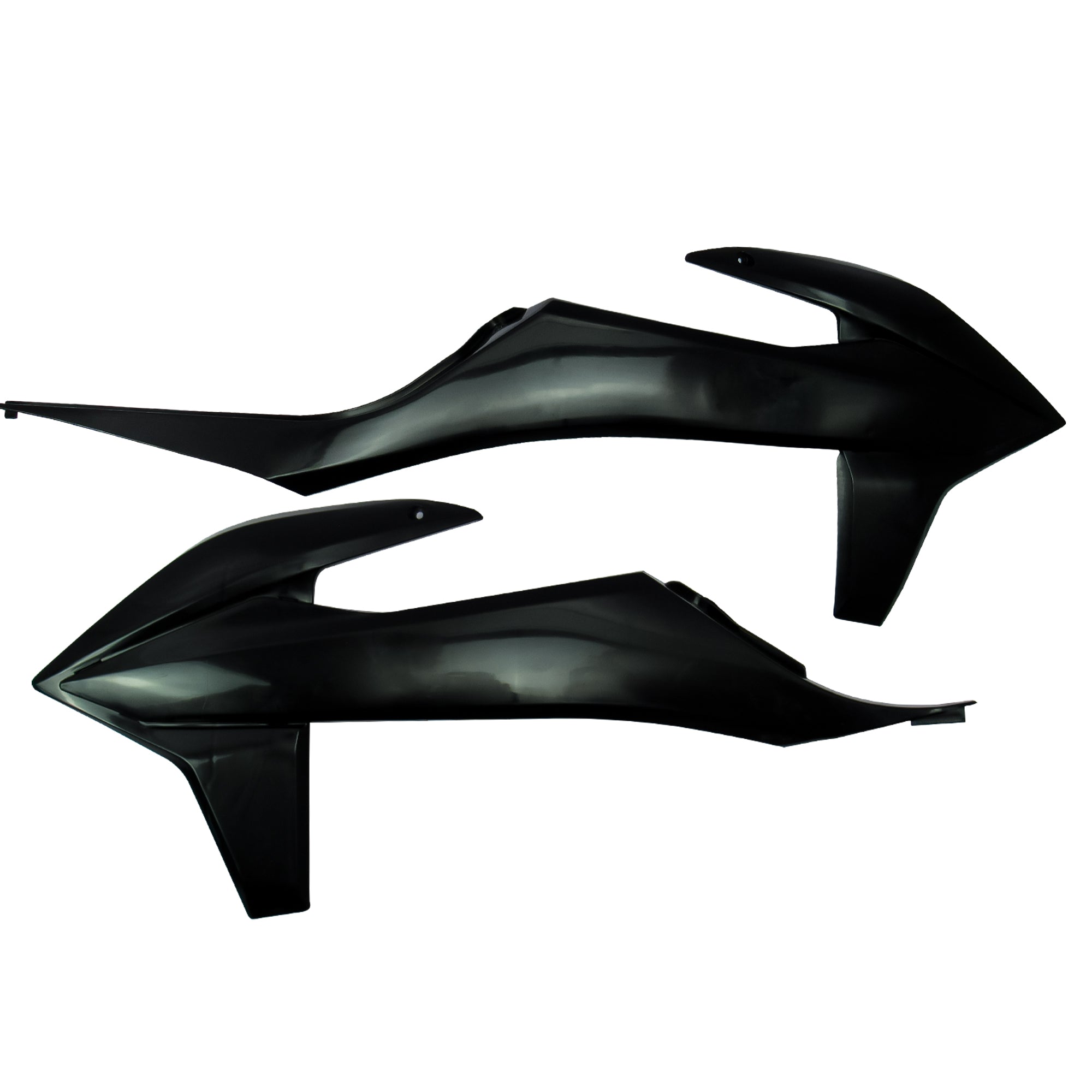 AMX Radiator Shrouds - KTM SX / SX-F 2019-2022 / EXC / EXC-F 2020-2023 - Black