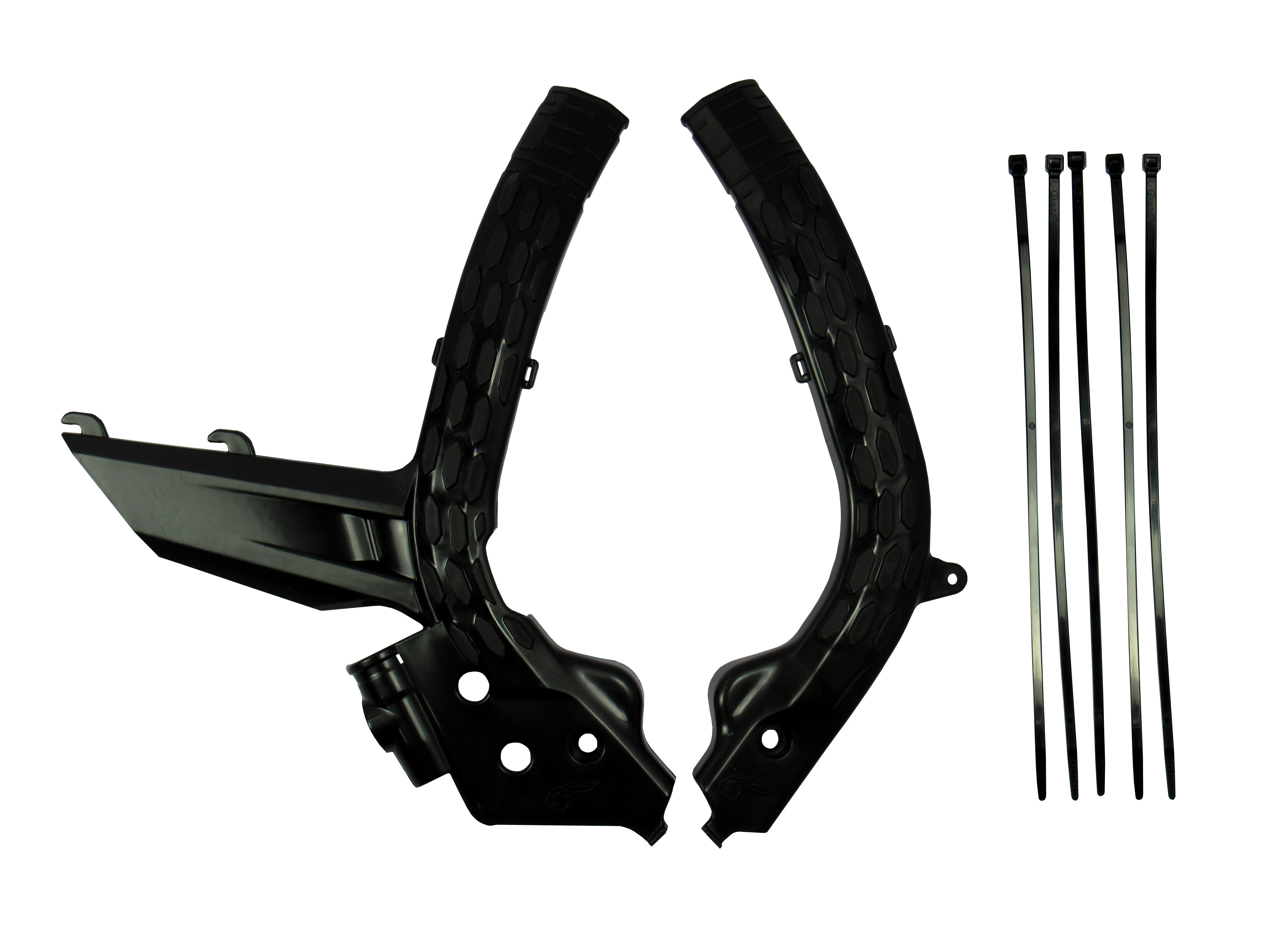 AMX Frame Protector - KTM 2T / 4T EXC / EXC-F 2020-2023 / SX / SX-F 2019-2022 - Black