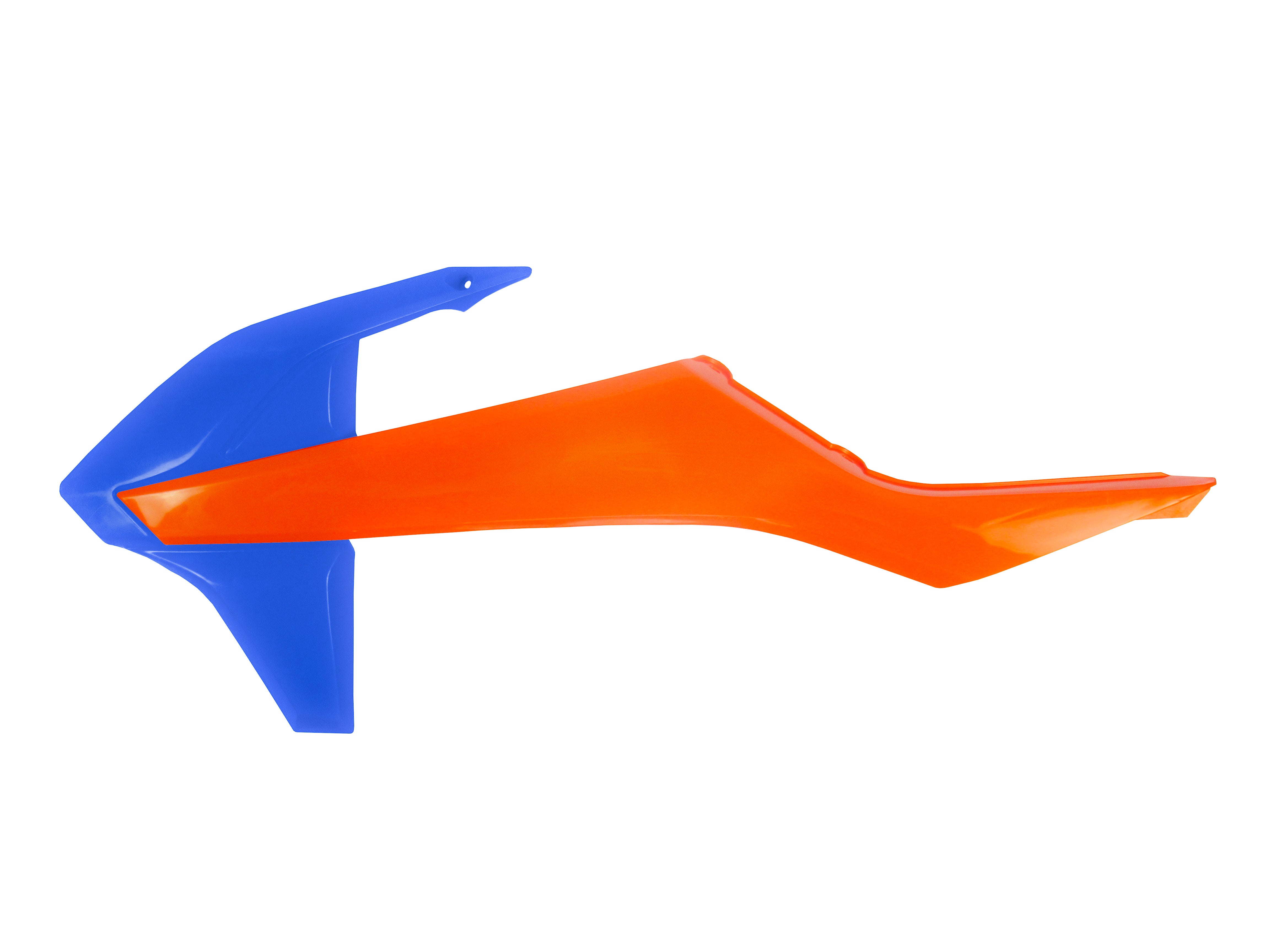 AMX Radiator Shrouds - KTM SX / SX-F 2016-2018 / EXC / EXC-F 2017-2019 - Blue/Orange