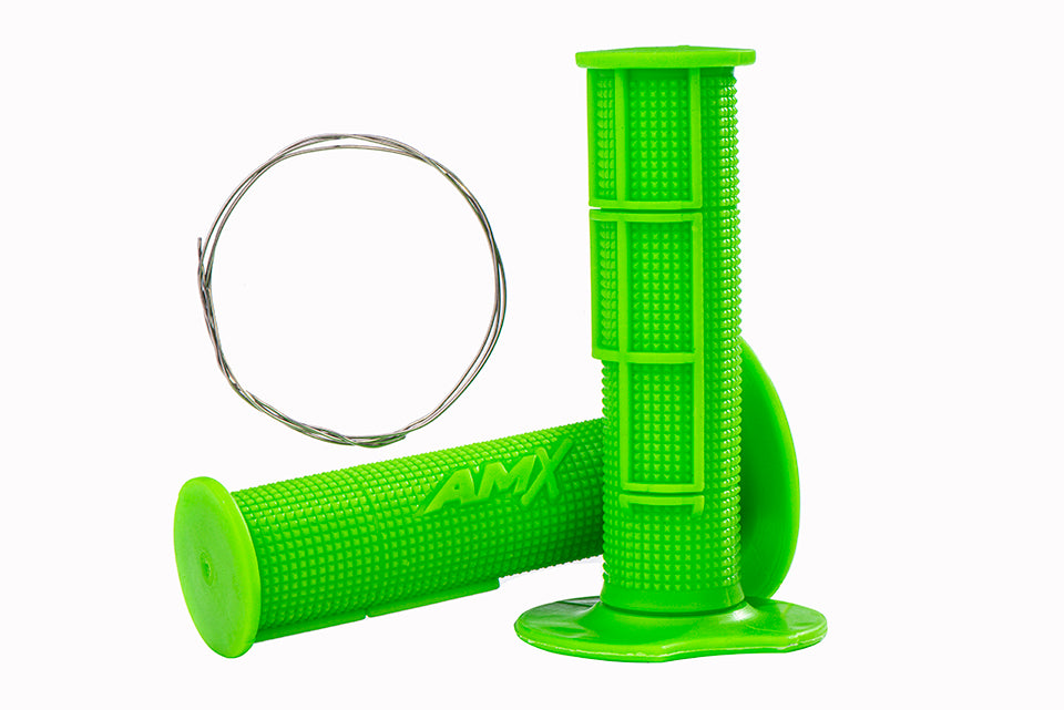 AMX Pro Soft Handlebar Grips - Green