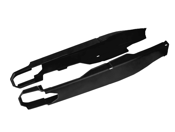 AMX Swingarm Guards - Husqvarna TE 2014-2023 / GasGas EC 2021-2022 - Black